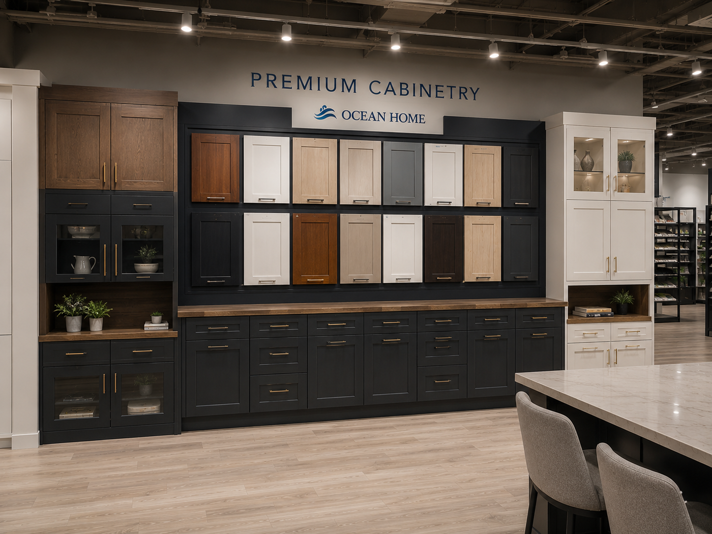 Hardware and fixtures display
