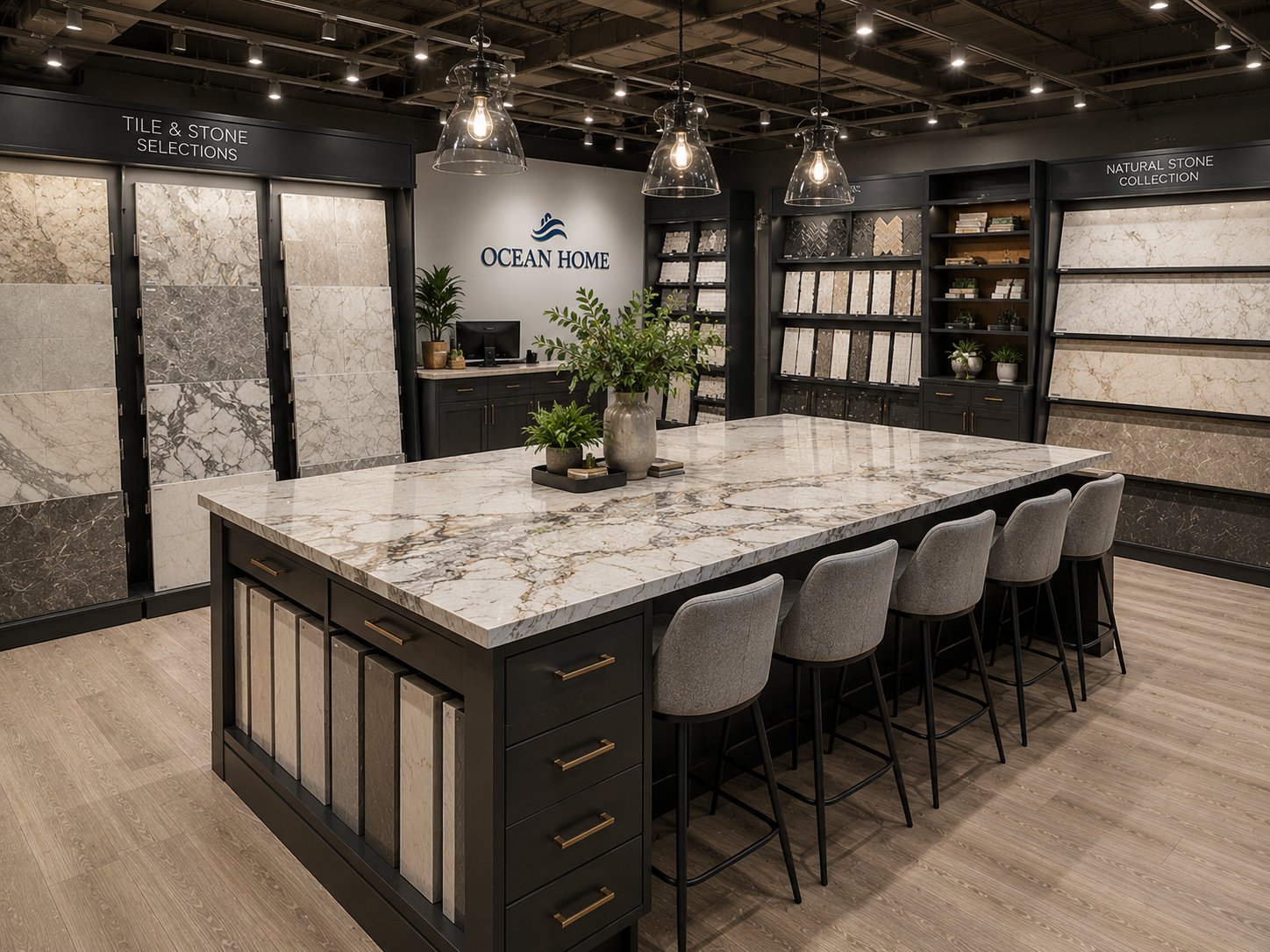 Tile and stone selection