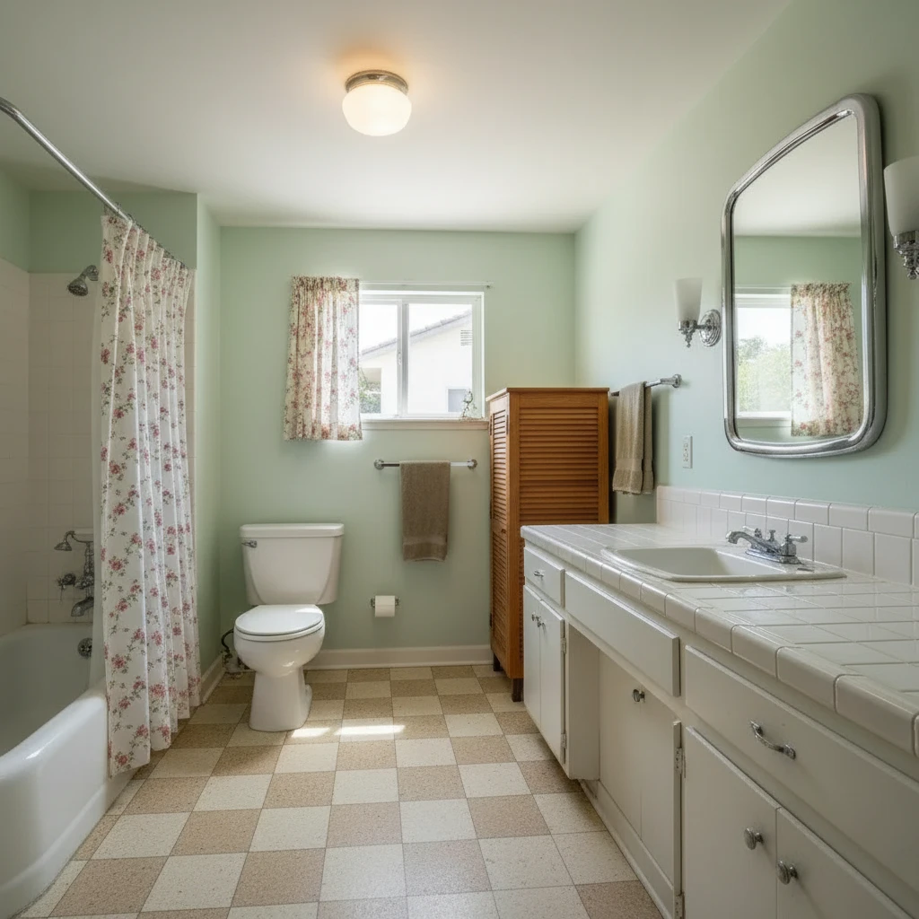 Modern Bathroom Renovation - Fountain Valley