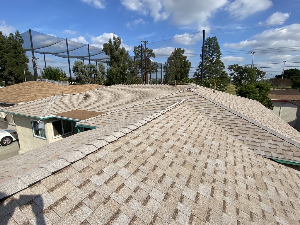Flat and Shingle Roof Combo after