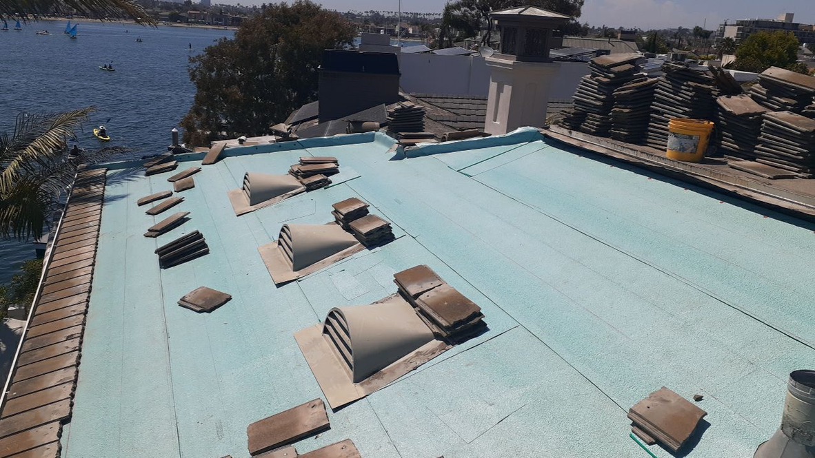 Tile Roof Reset before