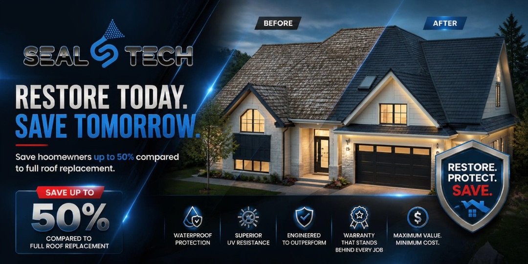 SEAL TECH roof restoration Los Angeles