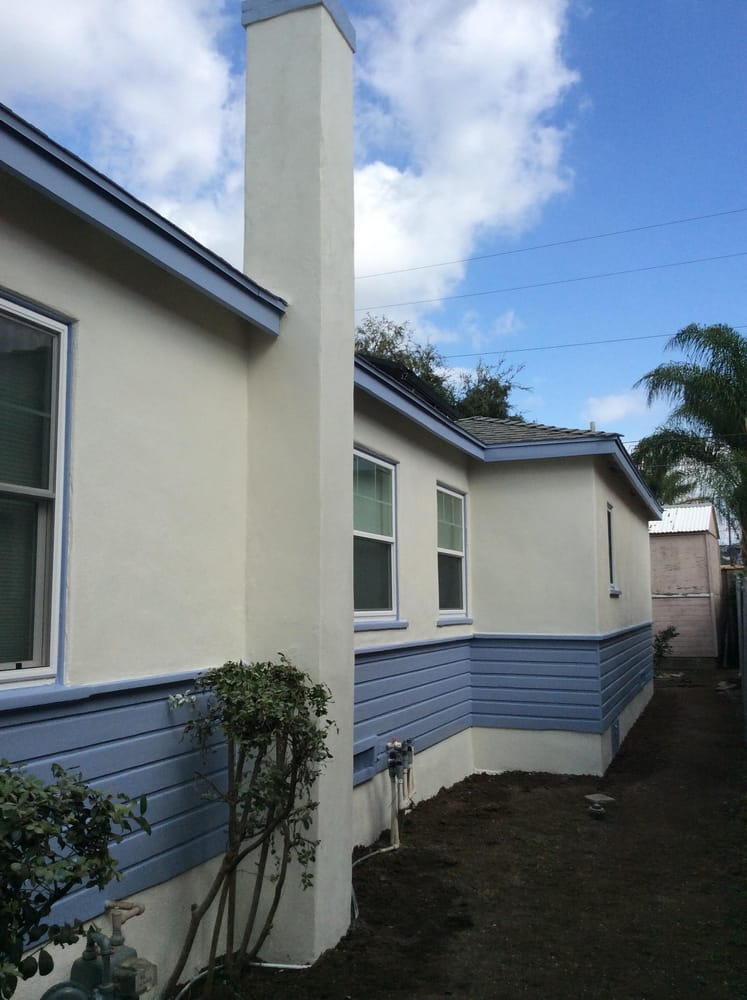Siding TexCote after