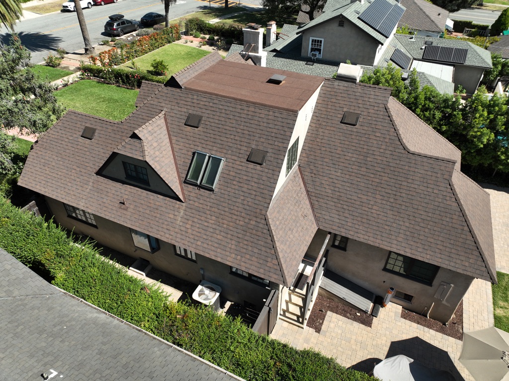 Wood Shake Re-Roof after