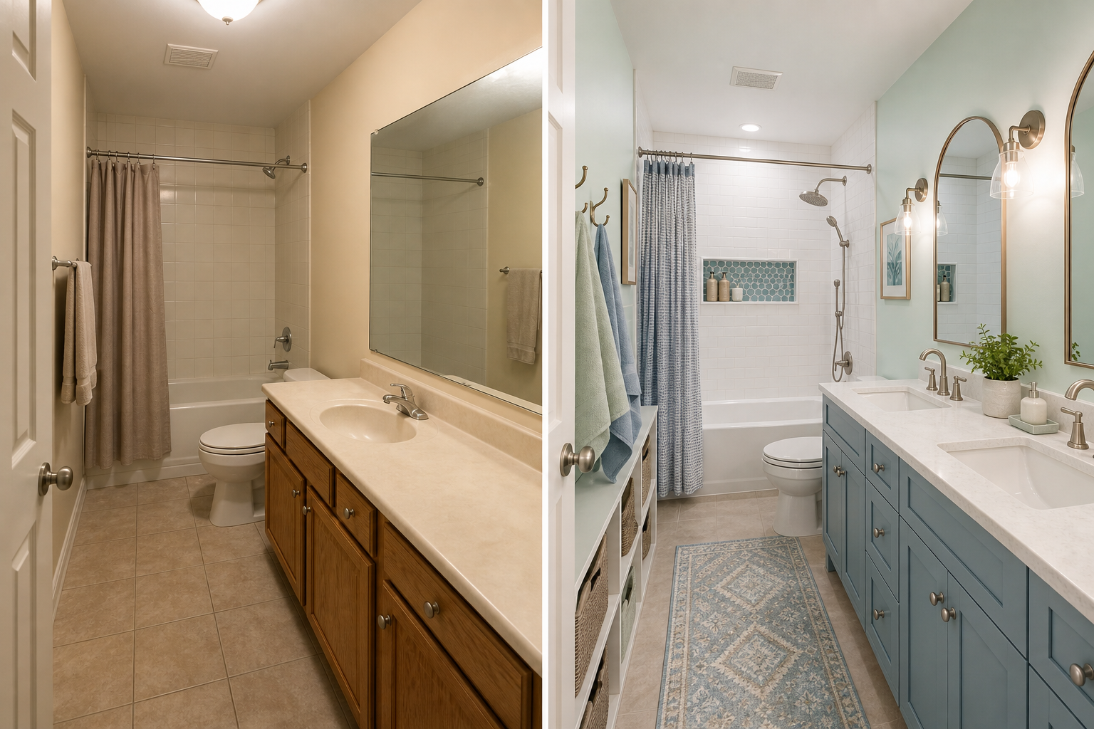 Jack and Jill Bathroom