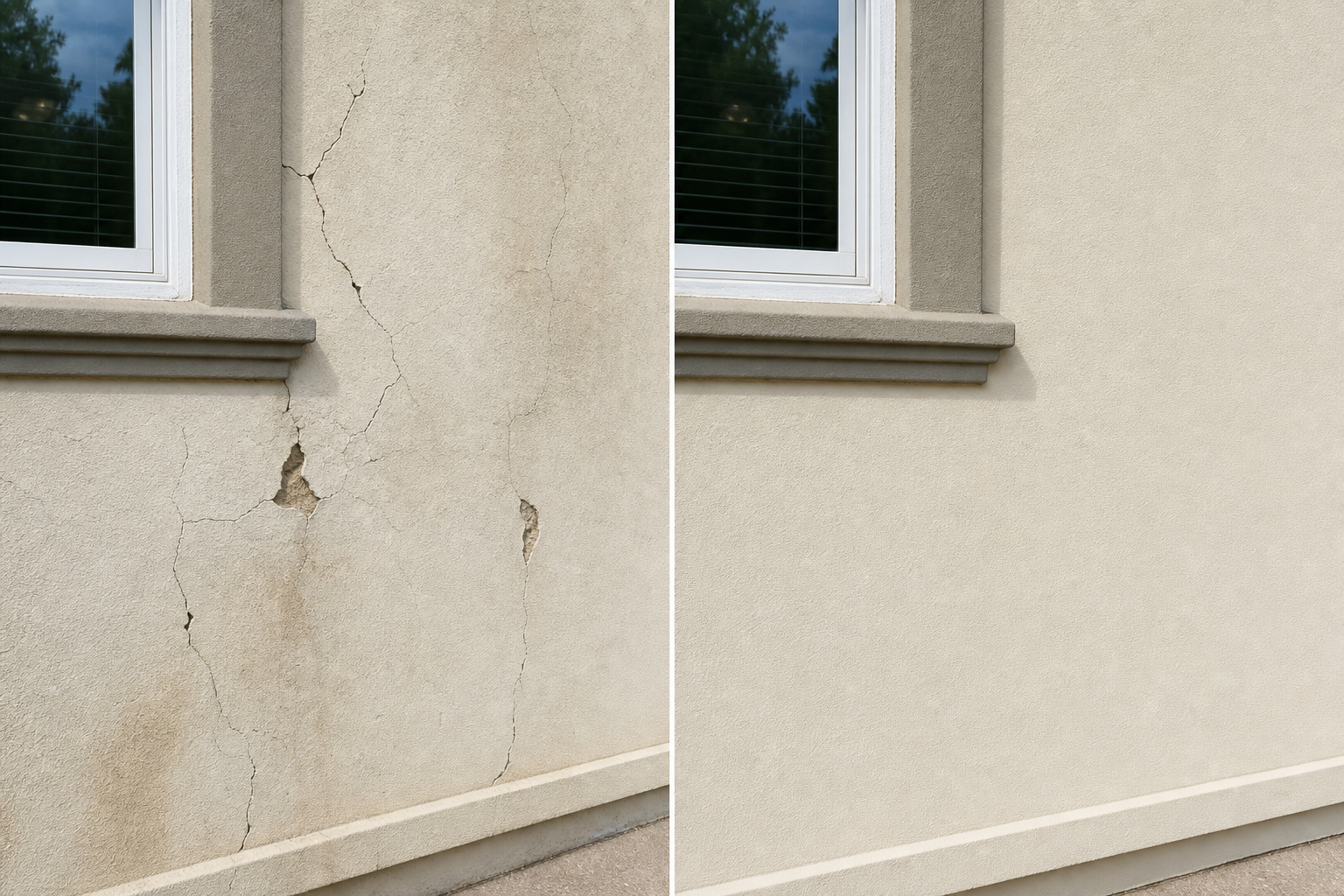 Stucco repair Los Angeles
