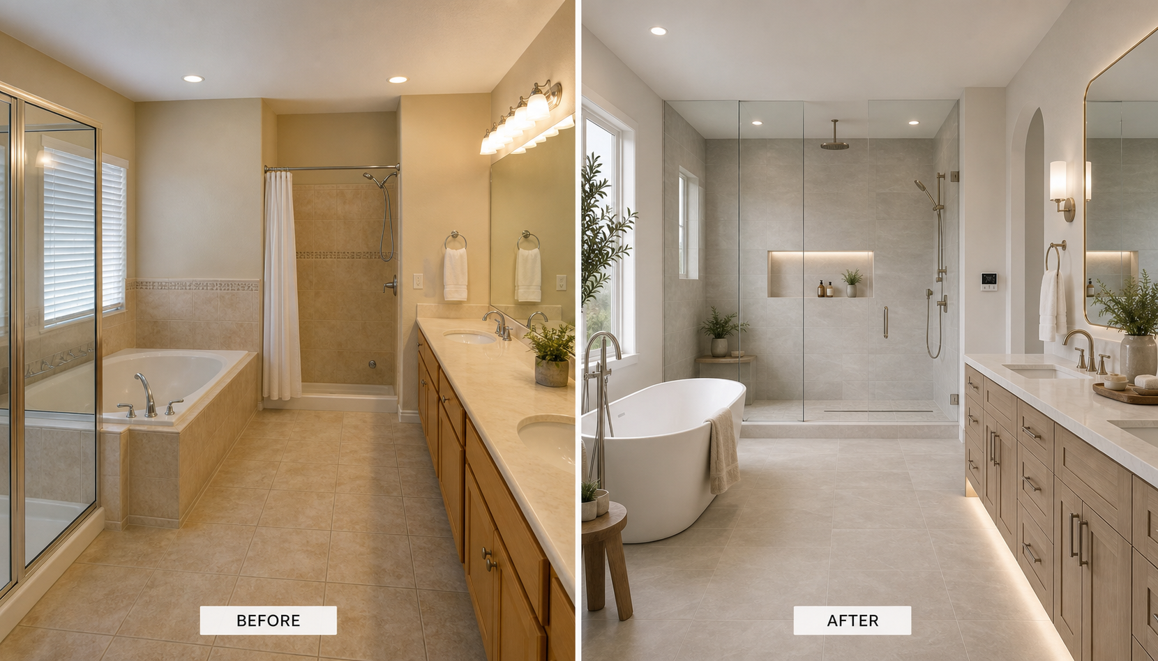 Spa-Like Bathroom